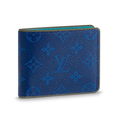 blue louis vuitton mens wallet